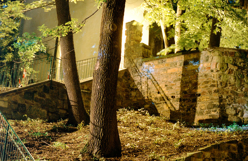 schlossberg schlosskirche chemnitz nacht